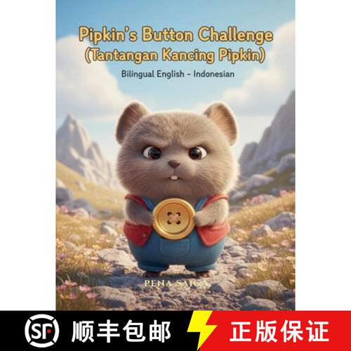 【3-4周达】Pipkin's Button Challenge - Tantangan Kancing Pipkin - A Bilingual Story for Kids: Learnin... [9798233220128]