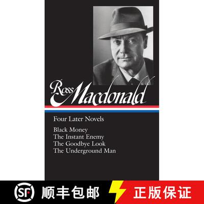 【3-4周达】Ross Macdonald: Four Later Novels (LOA #295): Black Money / The Instant Enemy / The Goodby... [9781598535341]