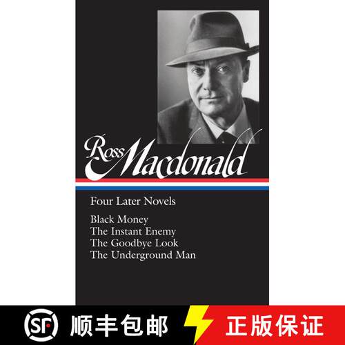 【3-4周达】精装 Ross Macdonald: Four Later Novels (LOA #295): Black Money / The Instant Enemy / The G... [9781598535341]