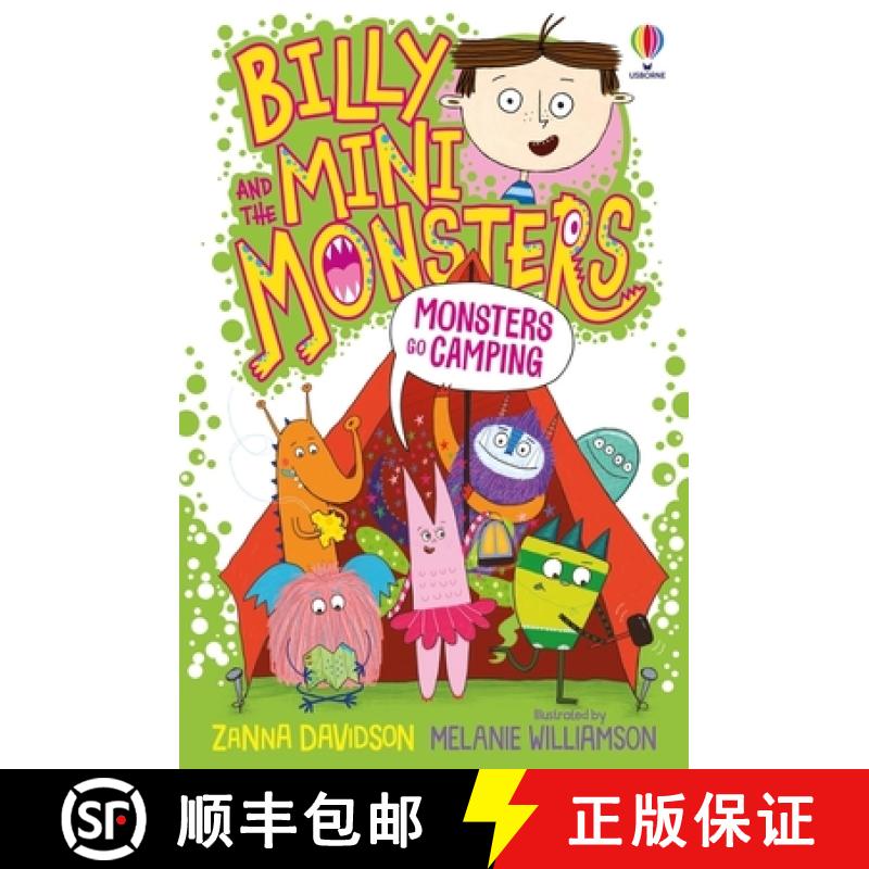 【3-4周达】Monsters Go Camping (Billy and the Mini Monsters): 10 [9781474978439]