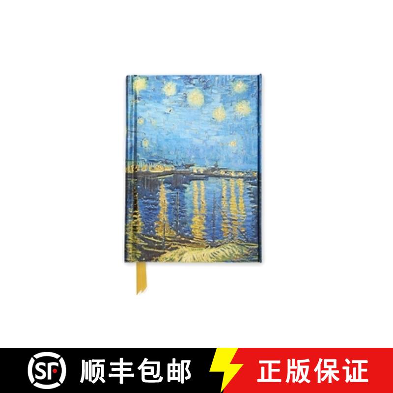 【2-3周达】Vincent Van Gogh: Starry Night Over the Rhône (Foiled Pocket Journal) [9781783616763]