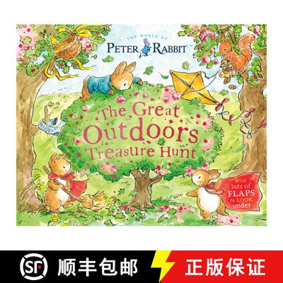 【3-4周达】The Great Outdoors Treasure Hunt: With Lots of Flaps to Look Under [9780241716458]