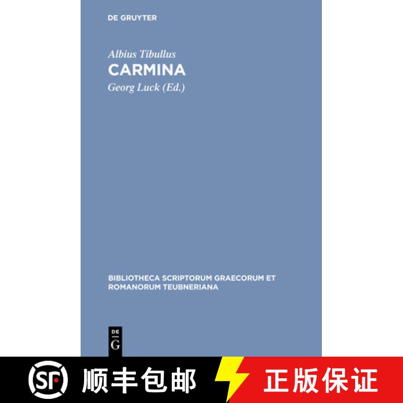 预订 Carmina Pb [9783598718649]