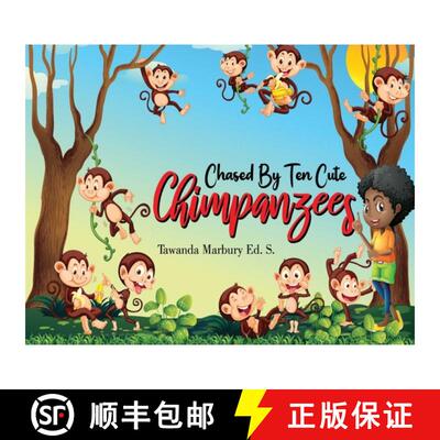 【3-4周达】Chased By Ten Cute Chimpanzees [9781736771907]