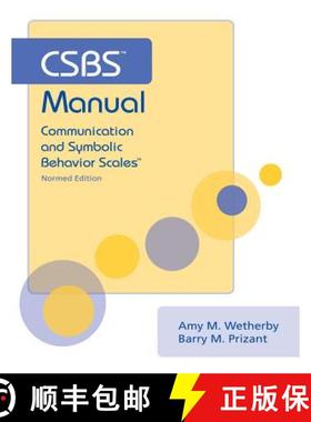 【3-4周达】Csbs Manual: Communication and Symbolic Behavior Scales (Csbs), Normed Edition [9781557666673]