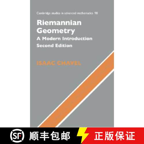 现货 黎曼几何导论 Riemannian Geometry: A Modern Introduction [9780521619547]