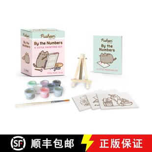 【3-4周达】Pusheen by the Numbers : A Little Painting Kit [9780762485017]