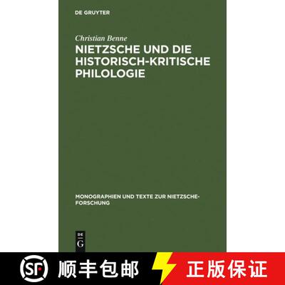 【3-4周达】Nietzsche und die historisch-kritische Philologie [9783110184426]