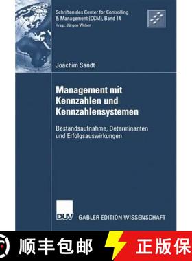 【3-4周达】Management Mit Kennzahlen Und Kennzahlensystemen: Bestandsaufnahme, Determinanten Und Erfo... [9783824481552]