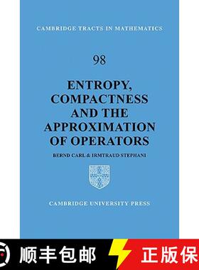 【3-4周达】Entropy, Compactness and the Approximation of Operators: - Entropy, Compactness and the Ap... [9780521090940]