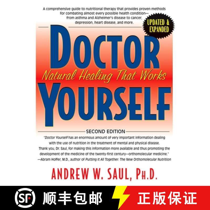 【3-4周达】Doctor Yourself: Natural Healing That Works - Revised & Expanded [9781591203100]
