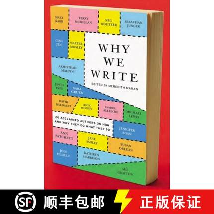 【3-4周达】Why We Write: 20 Acclaimed Authors on How and Why They Do What They Do [9780452298156]