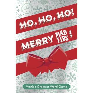 【4周达】Ho, Ho, Ho! Merry Mad Libs!: Stocking Stuffer Mad Libs [9781524786533]