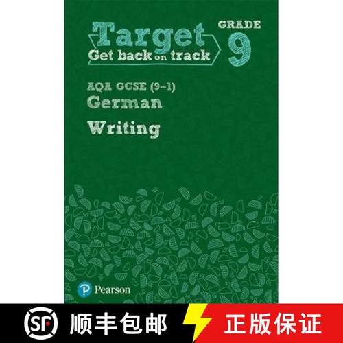 【3-4周达】Target Grade 9 Writing AQA GCSE (9-1) German Workbook [9781292246017]