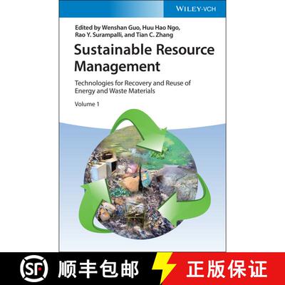 【3-4周达】精装 Recovery And Reuse Of Resource And Energy Water, Biomass And Bioenergy [Wiley土木工程] [9783527347223]