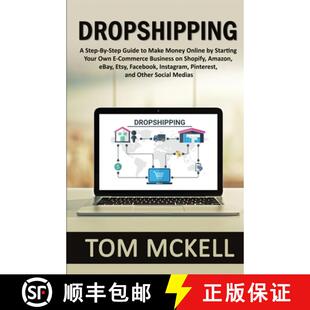 Your Online Money Make Own Bu... Commerce 9781951345686 3周达 Starting Dropshipping Guide Step