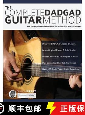 【3-4周达】Complete Dadgad Guitar Method: The Essential Dadgad Course for Acoustic and Electric Guitar [9781911267096]