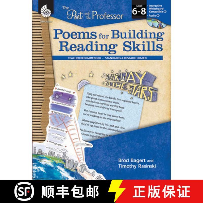 预订 Poems for Building Reading Skills Levels 6-8 (Levels 6-8): Poems for Building Reading Skills [Wi... [9781425802400]