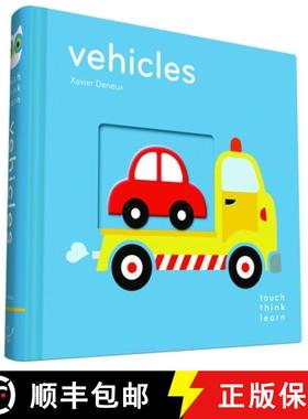Touchthinklearn: Vehicles: (Board Books for Baby Learners, Touch Feel Books for Children) [9781452145167]