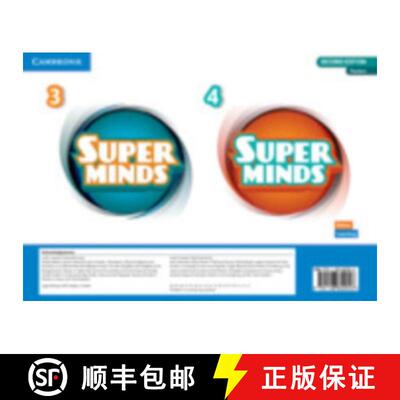 【3-4周达】Super Minds Levels 34 Poster Pack British English [9781108822046]