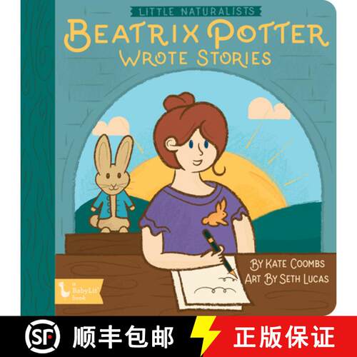 【3-4周达】精装 Little Naturalists: Beatrix Potter Wrote Stories [9781423657187]