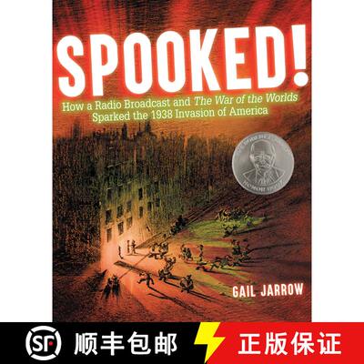 【3-4周达】精装 Spooked!: How a Radio Broadcast and The War of the Worlds Sparked the 1938 Invasion o... [9781629797762]