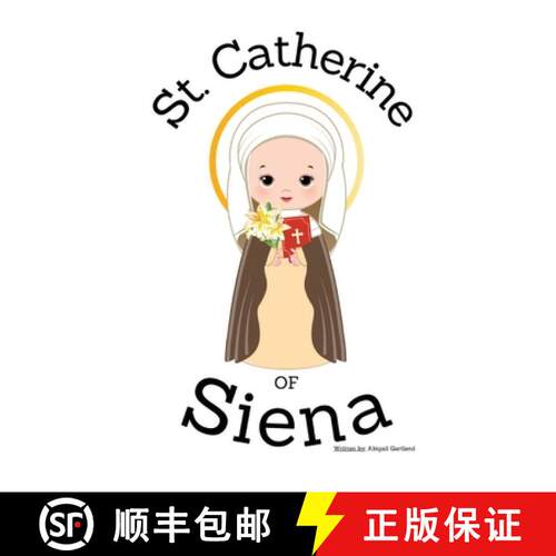【3-4周达】St. Catherine of Siena - Children's Christian Book - Lives of the Saints [9798869284501]