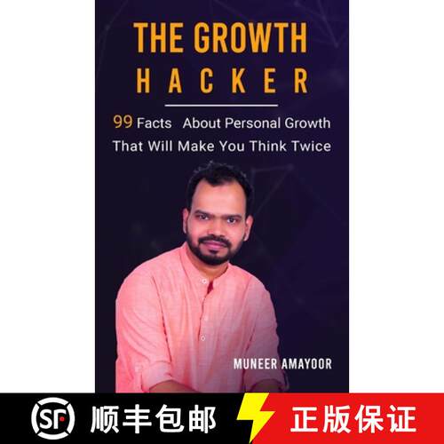 【3-4周达】The Growth Hacker: 99 Facts On Personal Growth That Will Make You Think Twice [9788194951193]