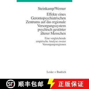 Auf Gerontopsychiatrischen Das Psychisc... Effekte Versorgungssystem 4周达 9783810019516 Eines Regionale Zentrums