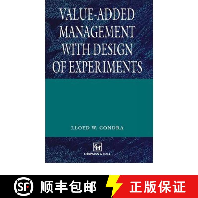 【2-3周达】Value-added Management with Design of Experiments [9780412570704]
