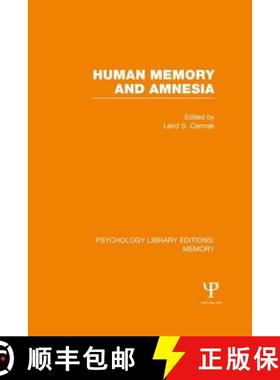 【3-4周达】Human Memory and Amnesia (PLE: Memory) [9781138992252]