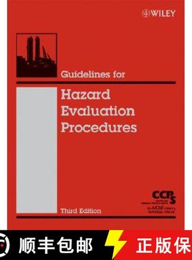 【3-4周达】Guidelines For Hazard Evaluation Procedures, Third Edition [Wiley化学工程] [9780471978152]