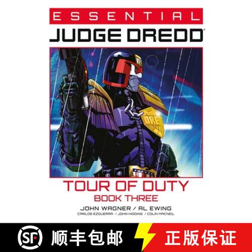 【3-4周达】Essential Judge Dredd: Tour of Duty - Book 3 [9781837864287]
