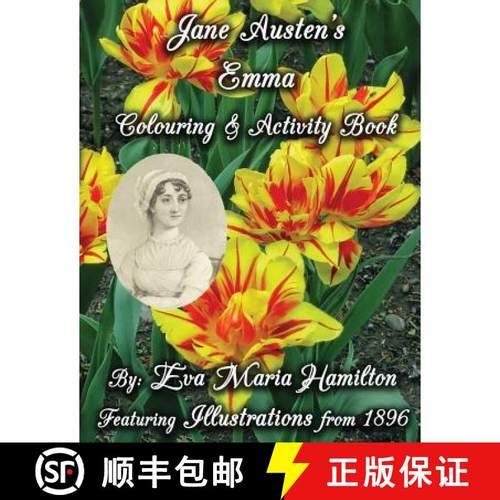 预订 Jane Austen's Emma Colouring & Activity Book: Featuring Illustrations from 1896 [9780994976925]