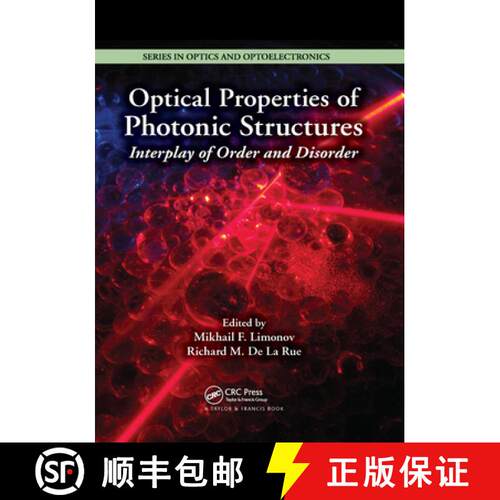【3-4周达】Optical Properties of Photonic Structures: Interplay of Order and Disorder [9780367381219]