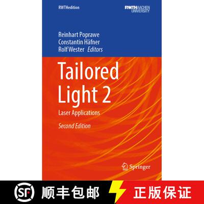 【3-4周达】精装 Tailored Light 2: Laser Applications (Second Edition 2024) [9783030983222]