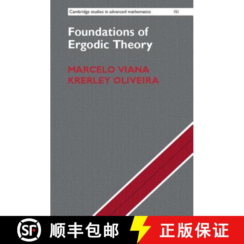 【3-4周达】精装 Foundations of Ergodic Theory: - Foundations of Ergodic Theory [9781107126961] - 实物图