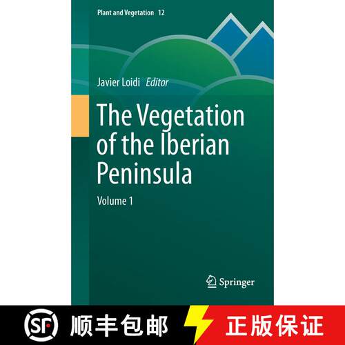 【3-4周达】精装 The Vegetation of the Iberian Peninsula: Volume 1 [9783319547824]