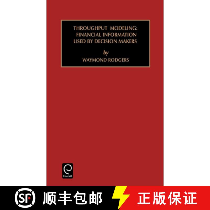 【3-4周达】Studies in Managerial and Financial Accounting: Throughput Modeling: Financial Information... [9780762303403]