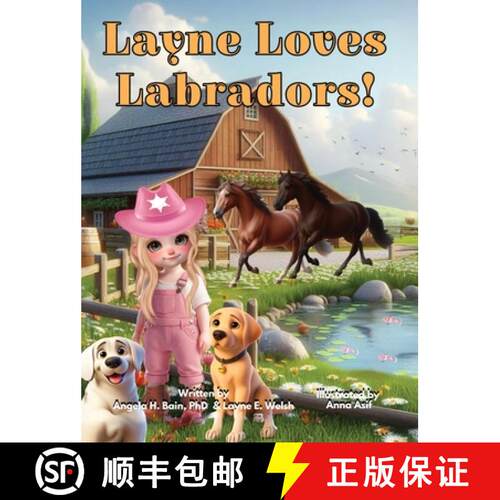 【3-4周达】精装 Layne Loves Labradors [9798989884360]