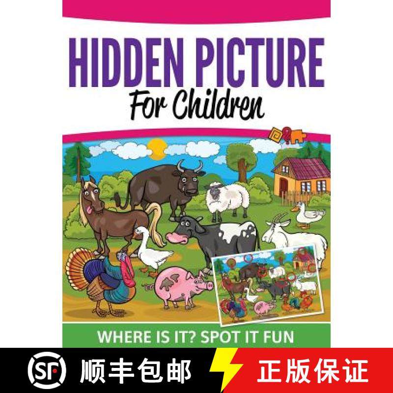 预订 Hidden Pictures For Children: Where Ist It? Spot It Fun [9781681456034]