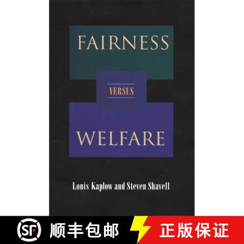 【3-4周达】Fairness Versus Welfare [9780674023642]
