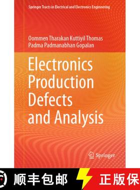 【3-4周达】Electronics Production Defects and Analysis [9789811698231]
