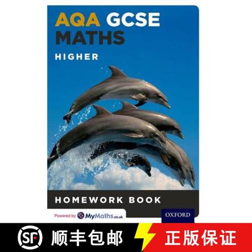 【3-4周达】AQA GCSE Maths Higher Homework Book (15 Pack) [9780198351634]