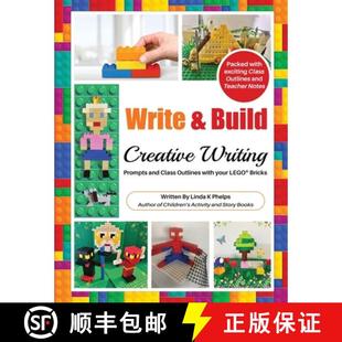 Creative LEGO and Write Your Writing 9798989274659 with 3周達(dá) Build Prompts Bricks Outlines Class