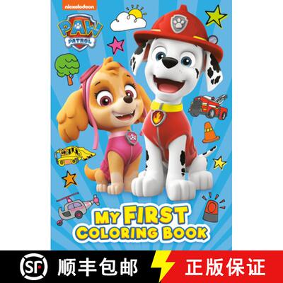 【3-4周达】Paw Patrol: My First Coloring Book (Paw Patrol) [9780593308516]