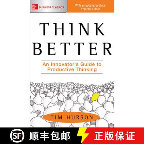 【3-4周达】Think Better: An Innovator's Guide to Productive Thinking [9781260108408]
