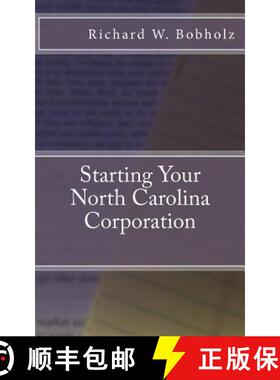 【3-4周达】Starting Your North Carolina Corporation [9780997733839]