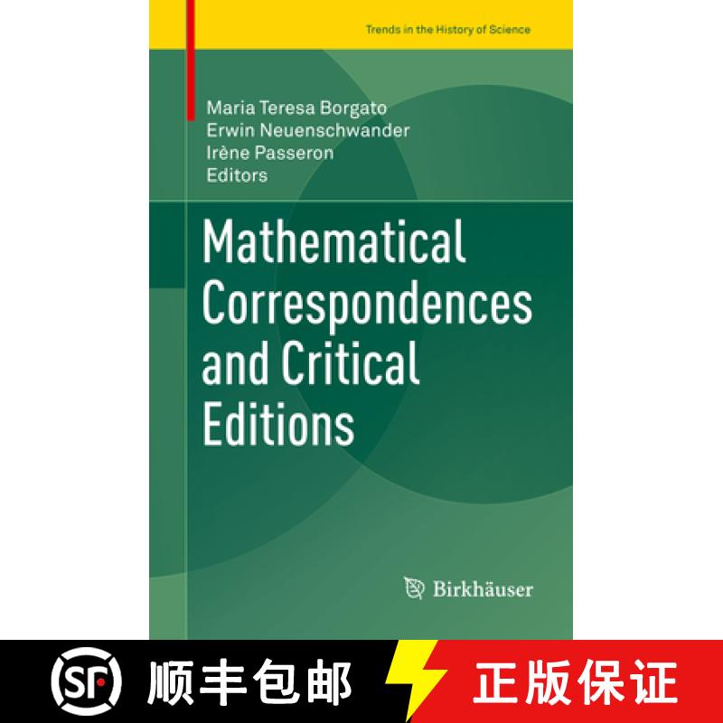 【3-4周达】Mathematical Correspondences and Critical Editions [9783319735757]