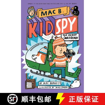Top Secret Smackdown (Mac B., Kid Spy #3): Volume 3 [9781338143713]